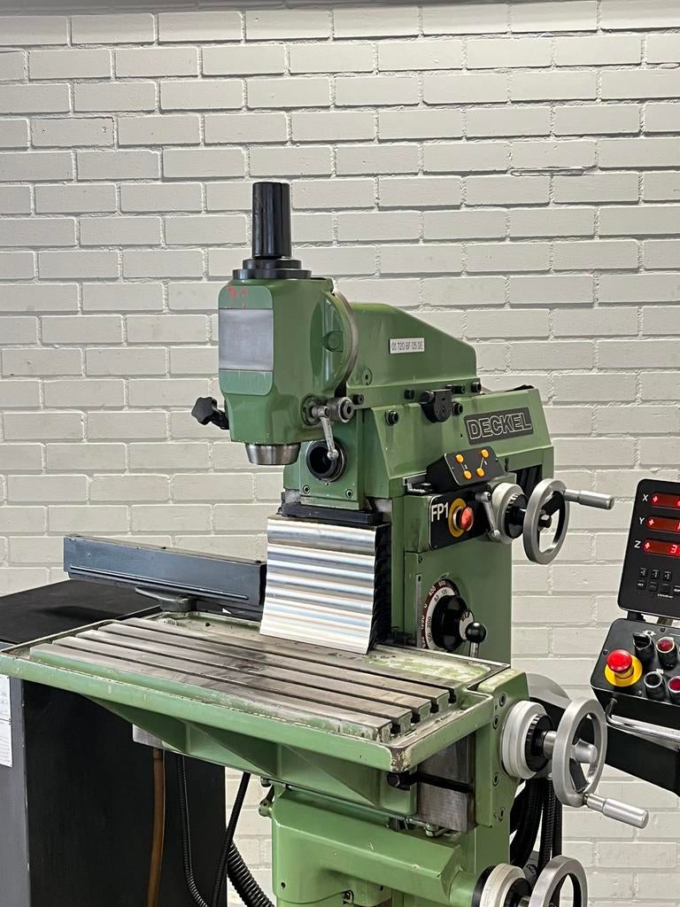 Deckel FP1 aktiv freesbank, Ophalen of Verzenden, Gebruikt, Elektrisch, Overige soorten