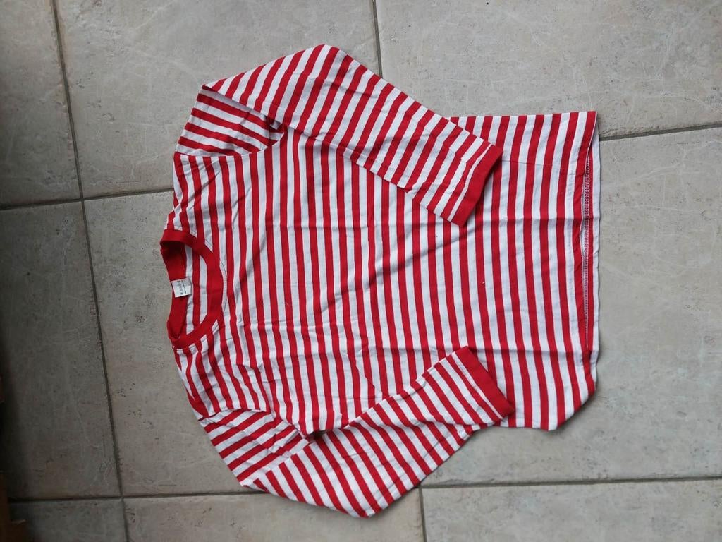 Gestreepte Carnavalstrui Maat 152, Ophalen of Verzenden, Zo goed als nieuw, 146 t/m 152, Jongen of Meisje