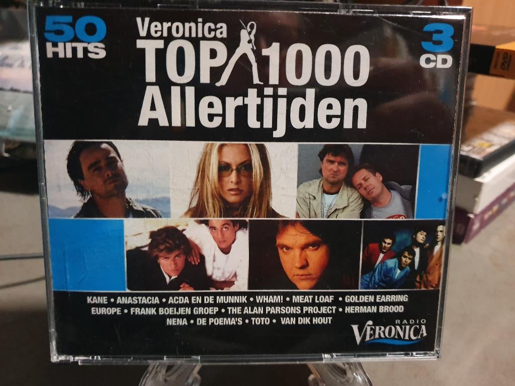 Veronica top 1000 allertijden 3CD, Ophalen, Gebruikt, Pop