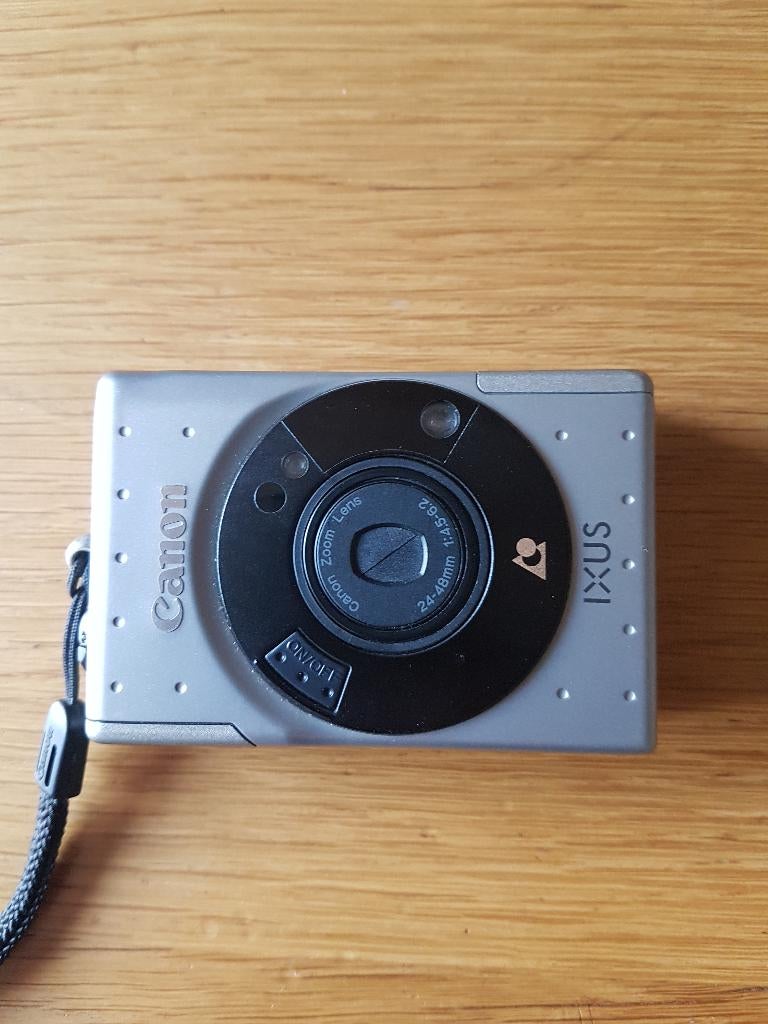 canon ixus 24-48mm analoge foto camera, Ophalen of Verzenden, Zo goed als nieuw, Compact, Canon