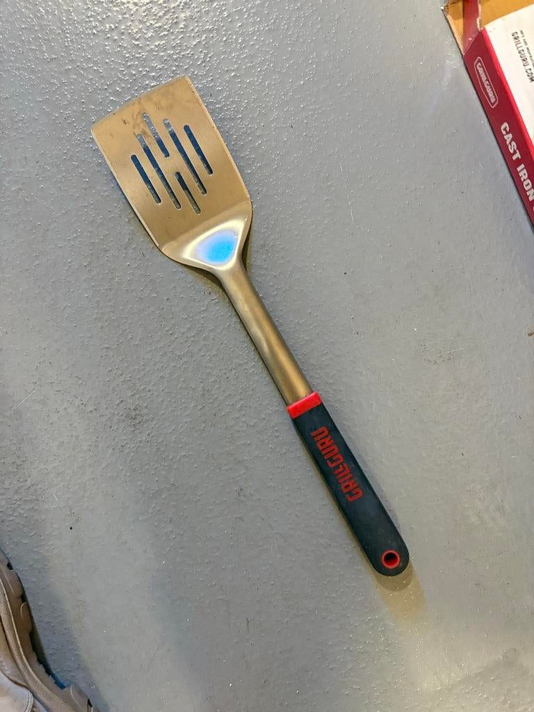 Grillspatels & Pizza Cutter - Alles in één koop!, Ophalen of Verzenden, Gebruikt