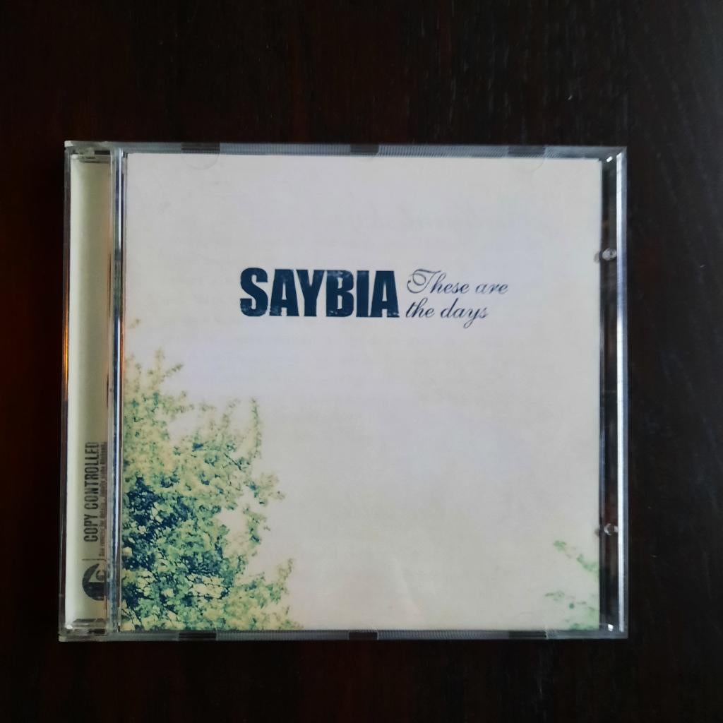 CD van Saybia met These are the days, Cd's en Dvd's, Ophalen of Verzenden, Zo goed als nieuw