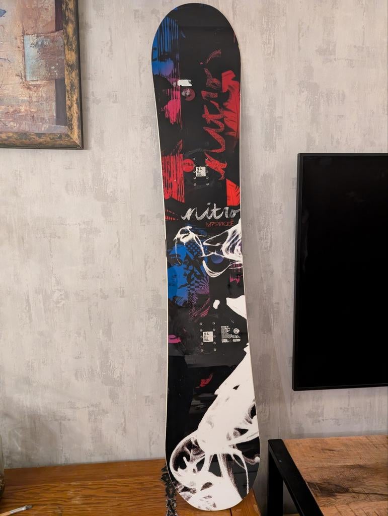 Nitro Mystique 155 Dames Snowboard, Ophalen of Verzenden, Gebruikt, Board