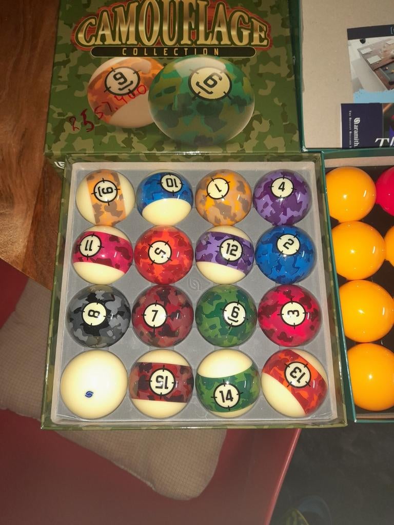 Biljartballen aramith biljart pool bal 57,2 nieuw, Ophalen of Verzenden, Nieuw, Keu of Ballen