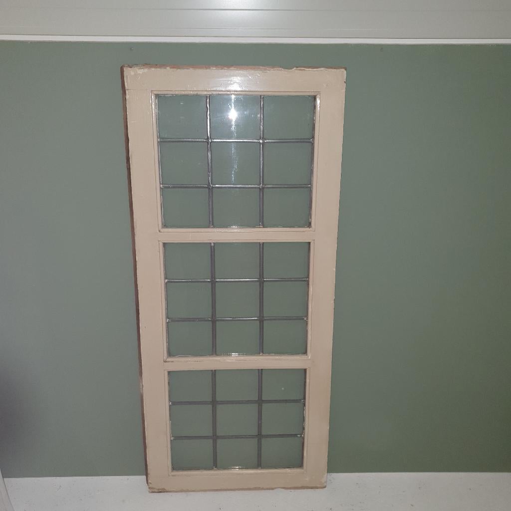 Glas in lood raam, Ophalen