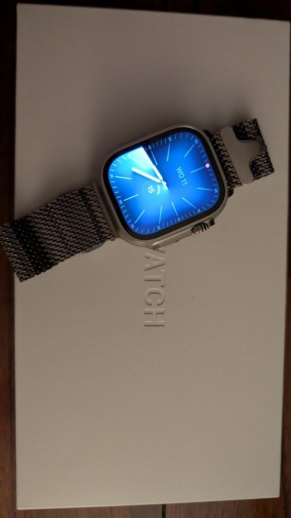 Apple Watch Ultra 2 Titanium, Ophalen of Verzenden, Zo goed als nieuw