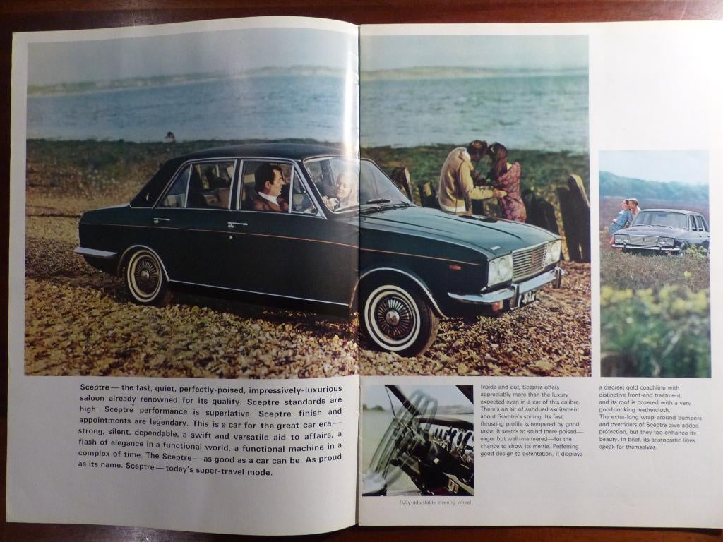 Humber Sceptre brochure ca. 1970, Verzenden, Gelezen, Overige merken