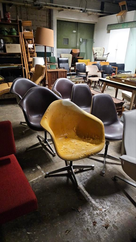 6 Eames jaren 60 Herman miller, Ophalen of Verzenden, Gebruikt, Eén
