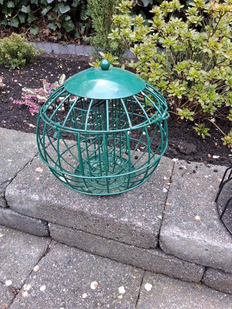 Te koop vetblokhouder ,tegen grote vogels !!!, Ophalen, Zo goed als nieuw