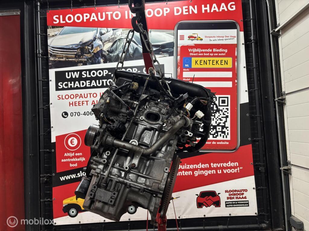 Aygo 108 C1 ('14-'21) 1.0 12V Motorblok 1KRFE | 78.231 KM, Gebruikt, Toyota, Ophalen of Verzenden, Toyota