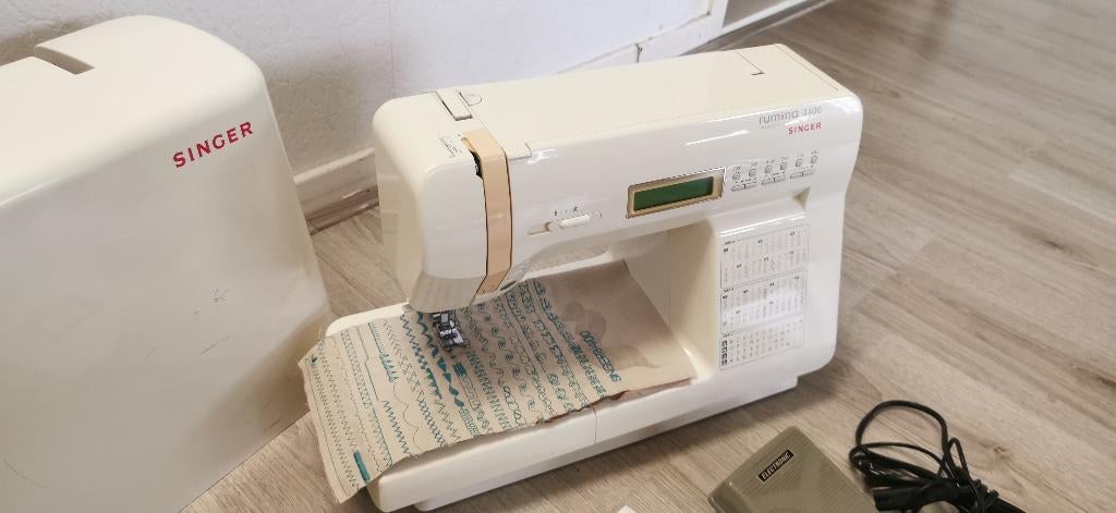 Naaimachine SINGER rumina 3400, Ophalen of Verzenden, Zo goed als nieuw, Naaimachine, Singer