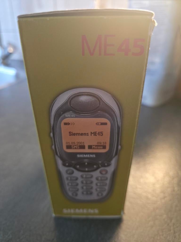 Siemens ME45 Complete Box Set - Vintage Mobiele Telefoon, Telecommunicatie, Mobiele telefoons | Siemens, Gebruikt, Ophalen of Verzenden