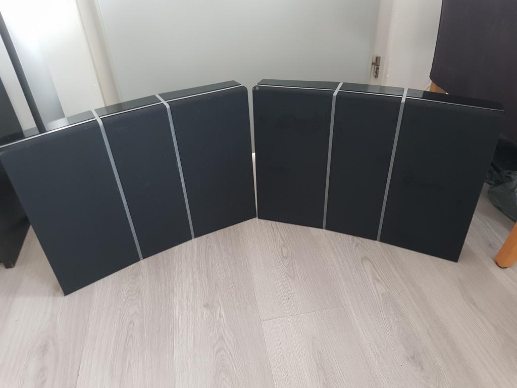 Bang & Olufsen Luidsprekerset (2 stuks) RL6000 - Gebruikt, Gebruikt, 60 tot 120 watt, Front, Rear of Stereo speakers, Ophalen