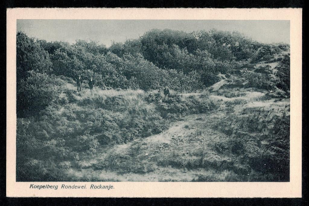 Rockanje, Koepelberg Rondewei., Ophalen of Verzenden, 1940 tot 1960, Ongelopen, Zuid-Holland