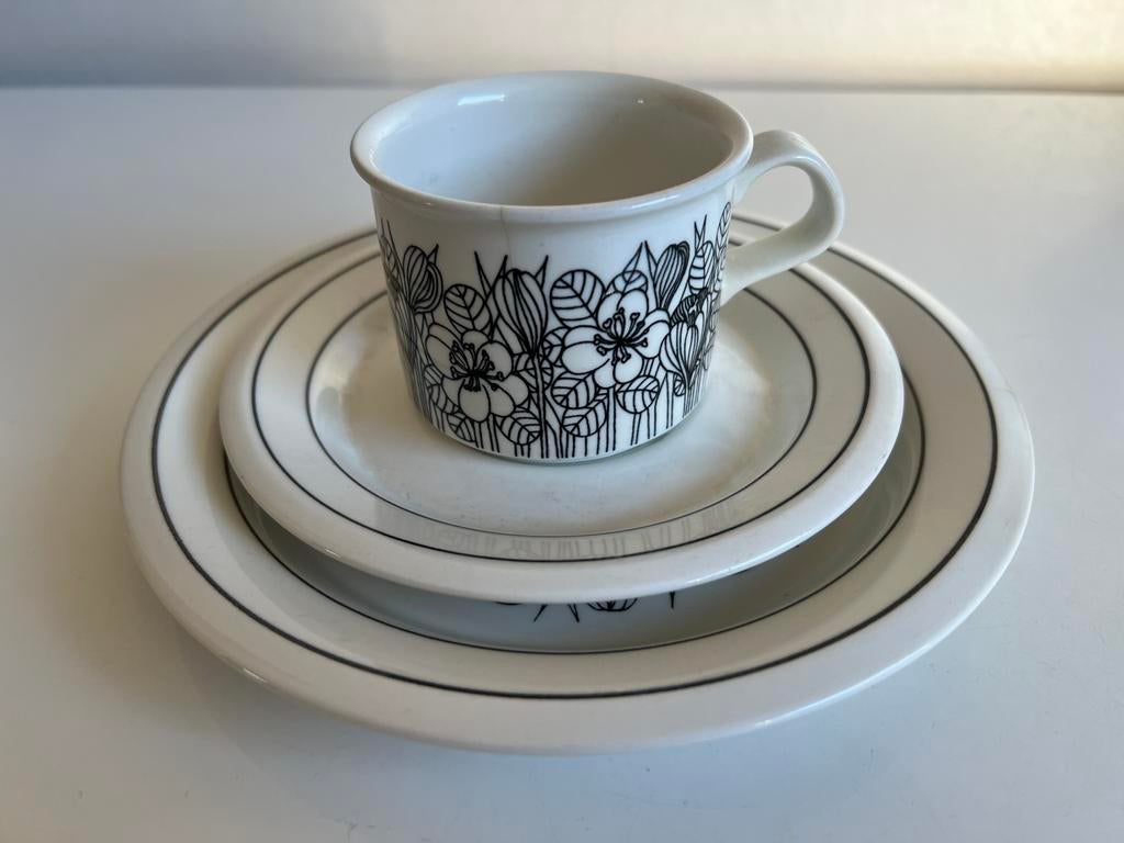 Zeldzaam Arabia Krokus Ontbijtset  Esteri Tomula 70’s, Ophalen of Verzenden