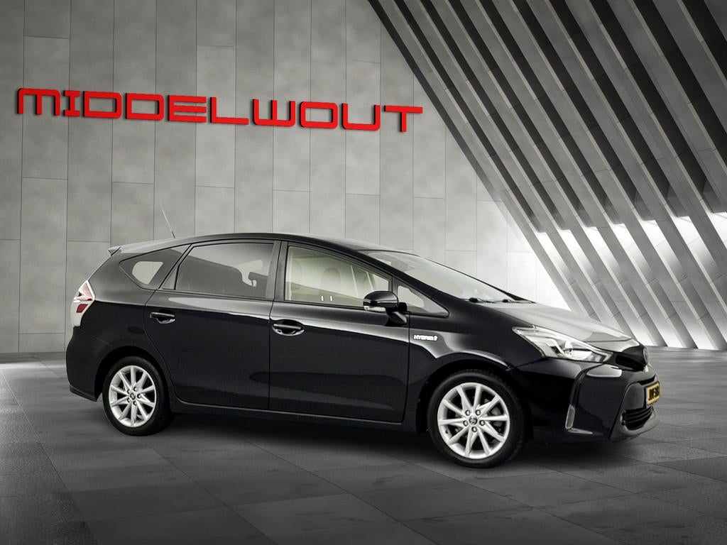 Toyota Prius+ Wagon 1.8 Executive SkyView 7-Pers/Pano-dak/Ca, Gebruikt, 4 cilinders, Zwart, Bedrijf