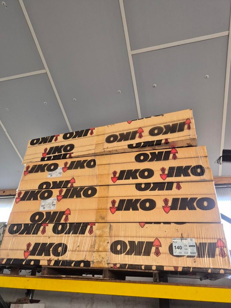 Pir platen, restpartij, 34,65m2 dikte 14cm, Ophalen, Dakisolatie, 12 cm of meer, Nieuw