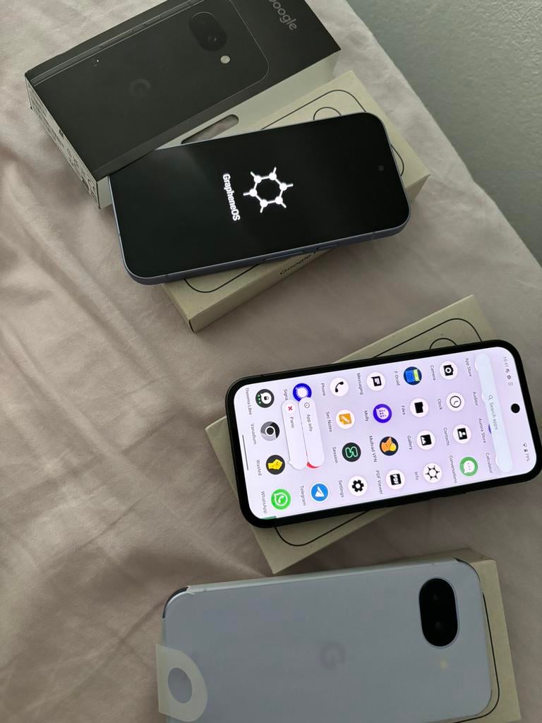 Google pixel Encrypted VPN Sim GrapheneOS COMPLEET, Overige modellen, Nieuw, Ophalen of Verzenden, Zonder simlock