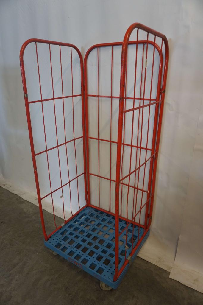 Rolcontainer transportwagen transportkar 3-heks, Gebruikt, Transportkar, Niet ingevuld, Ophalen