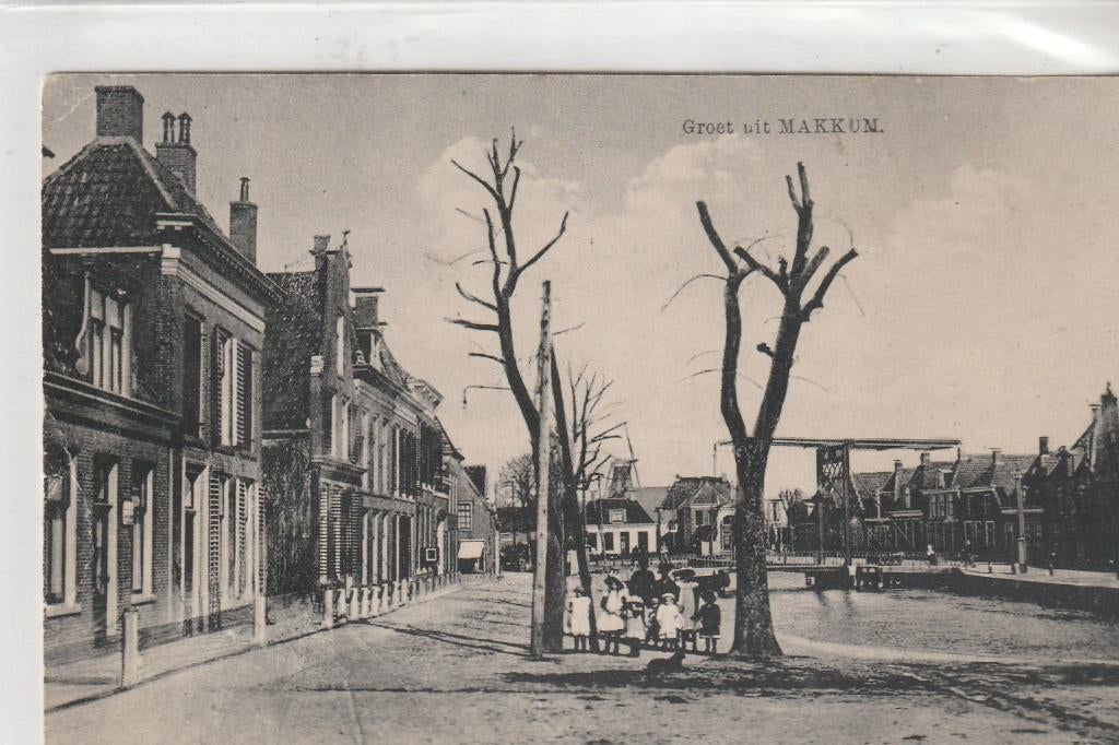 Makkum, Verzenden, Voor 1920, Ongelopen, Friesland