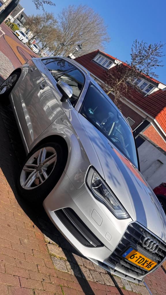 Audi A3 1.4 Tfsi 90KW Sportback S-tronic 2014 Grijs, Auto's, Stof, 122 pk, Origineel Nederlands, Grijs