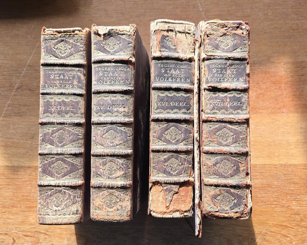 Tegenwoordige Staat der Vereenigde Nederlanden Isaak Tirion, Ophalen of Verzenden