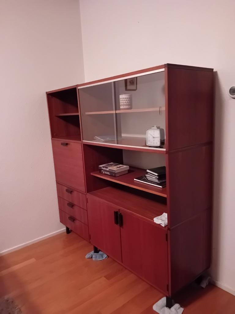 Braakman, Pastoe 1960 1.52x154x45cm, 2 vochtplekken, Ophalen of Verzenden