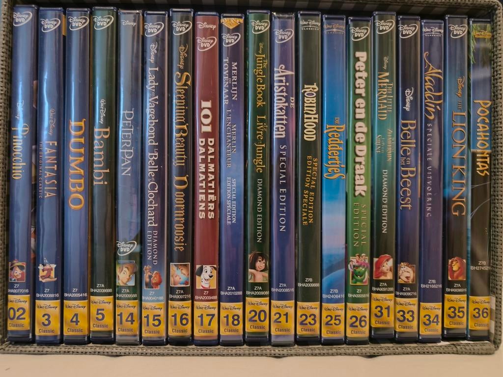 Disney dvd's 29 stuks, Cd's en Dvd's, Ophalen of Verzenden