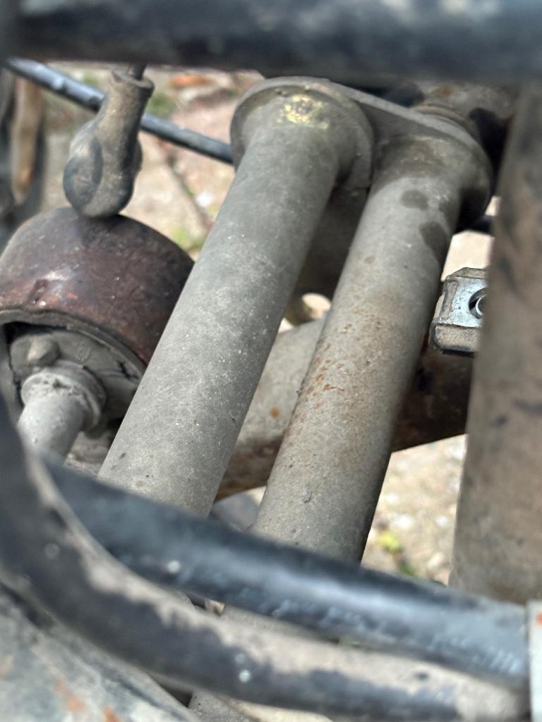 Piaggio 125/180cc swingarm subframe, Ophalen of Verzenden, Gebruikt, Overige typen, Piaggio