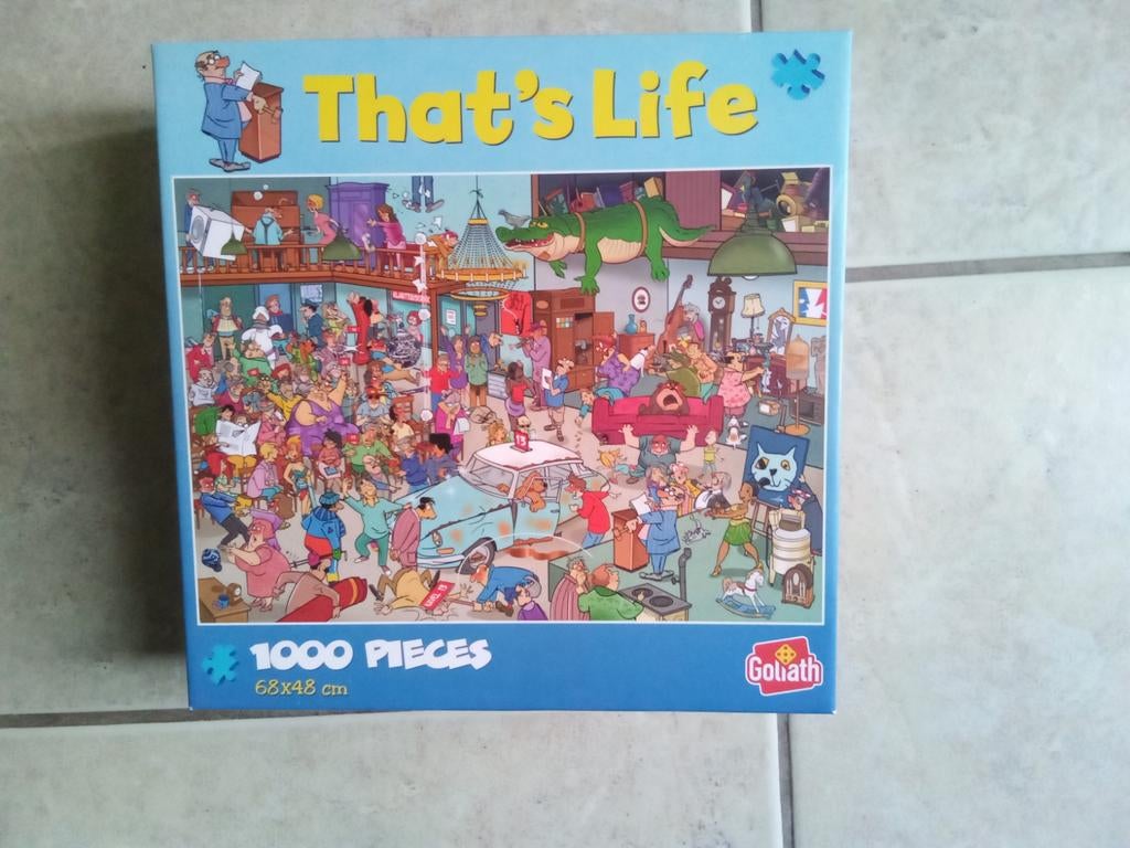 That life puzzel, Ophalen, 500 t/m 1500 stukjes, Zo goed als nieuw