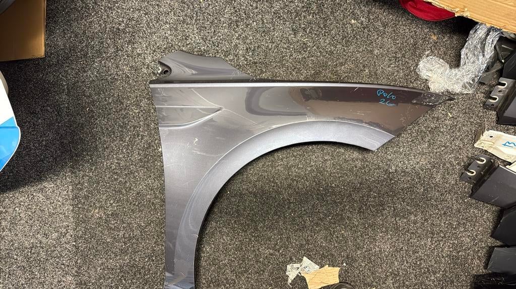 Volkswagen Polo 2G spatbord zijscherm rechts voor orgineel, Ophalen of Verzenden