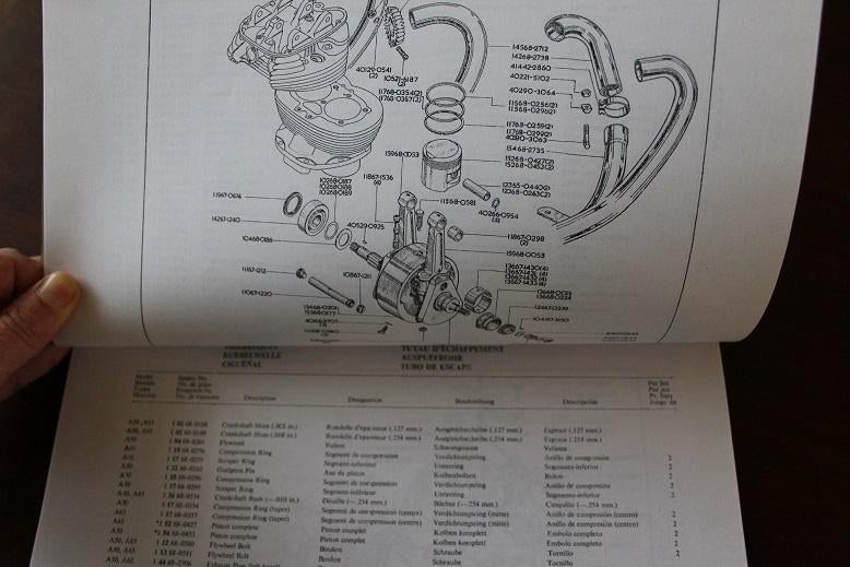 BSA  1964 A50 Star A65 Rocket motorcycle parts list, Ophalen of Verzenden, Overige merken