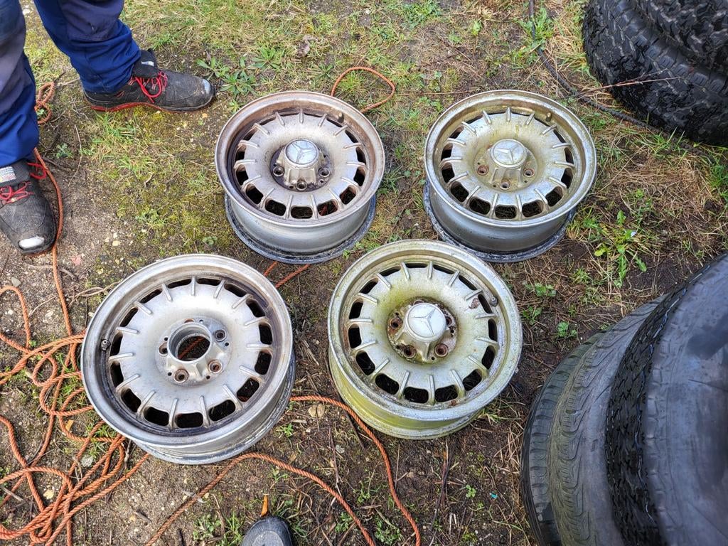 Barockvelgen mercedes, Auto-onderdelen, Banden en Velgen, Ophalen of Verzenden, Zomerbanden, Banden en Velgen