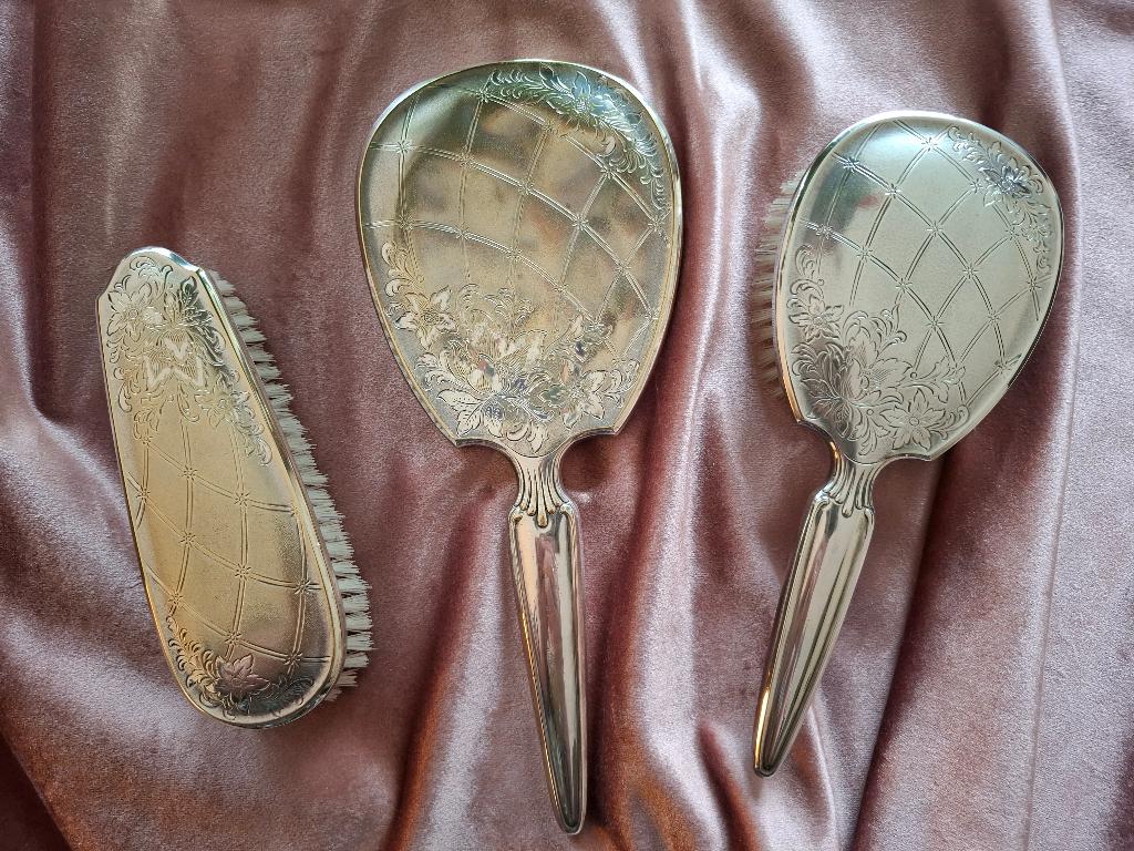 Brocante verzilverde kapset!, Ophalen of Verzenden