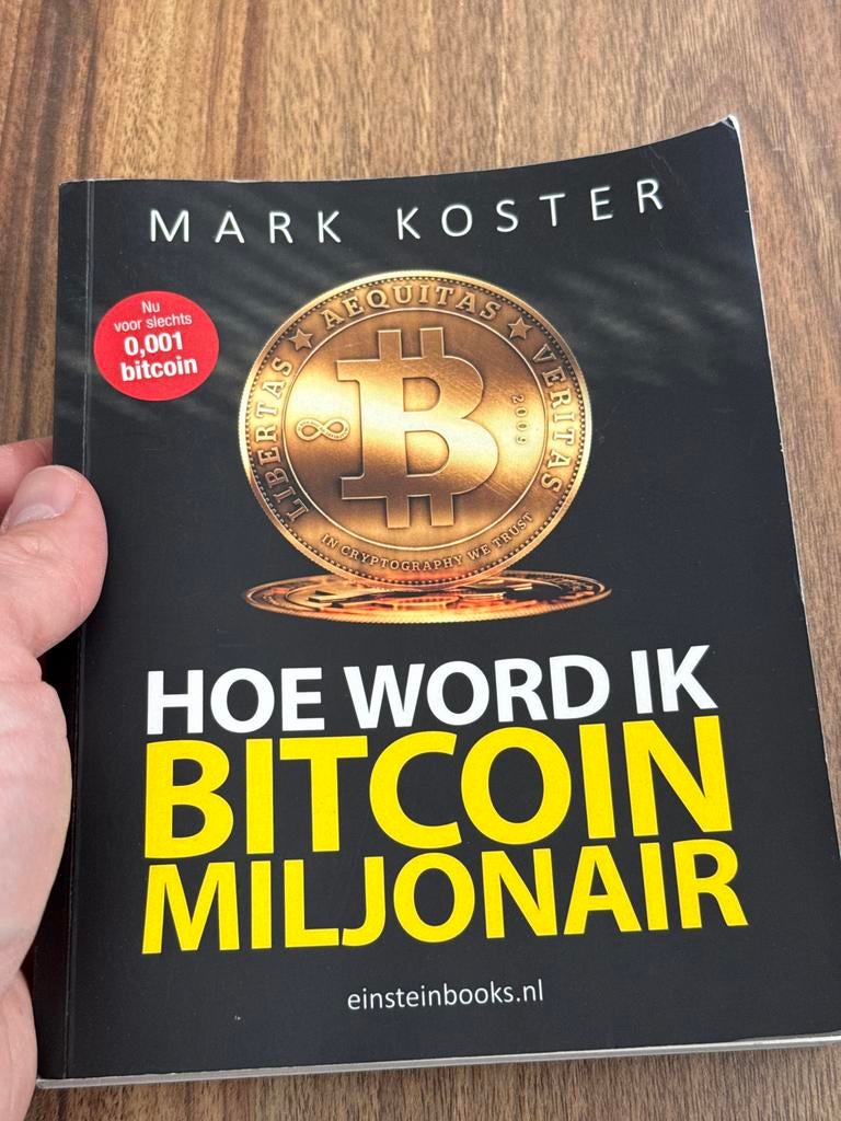 Hoe word ik Bitcoin Miljonair - Mark Koster, Ophalen of Verzenden, Zo goed als nieuw, Geld en Beleggen