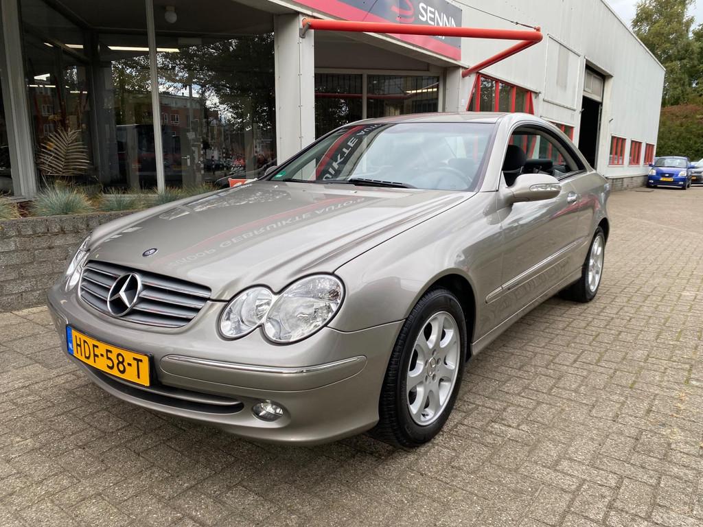 Mercedes-Benz CLK-klasse Coupé 200 Kompressor - TOPSTAAT !, Achterwielaandrijving, 4 cilinders, 4 stoelen, 1796 cc