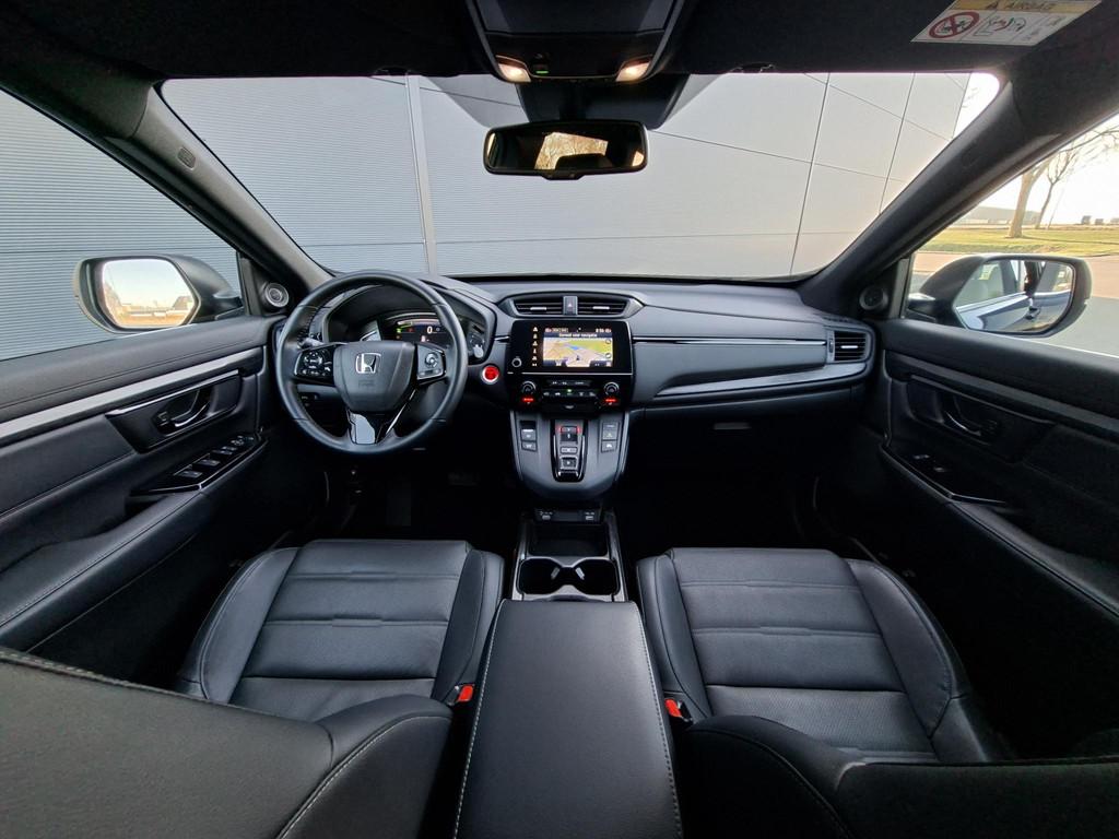 Honda CR-V 2.0 Hybrid Back Edition | Trekhaak | Camera | Car, Gebruikt, 4 cilinders, Zwart, Bedrijf