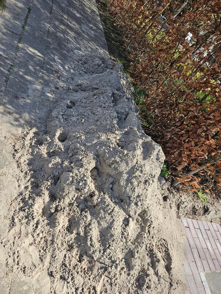 Zand 2 m3 gratis afhalen, Tuin en Terras, Zand, Ophalen of Verzenden, Ophoogzand