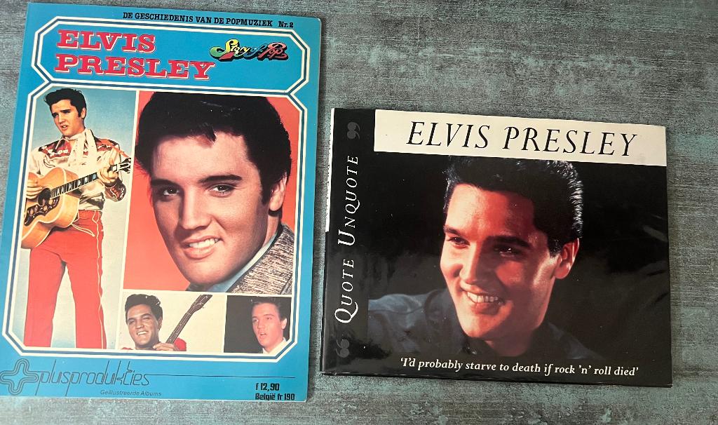 Boek Elvis 2x., Ophalen of Verzenden, Zo goed als nieuw, Artiest, Elvis Presley