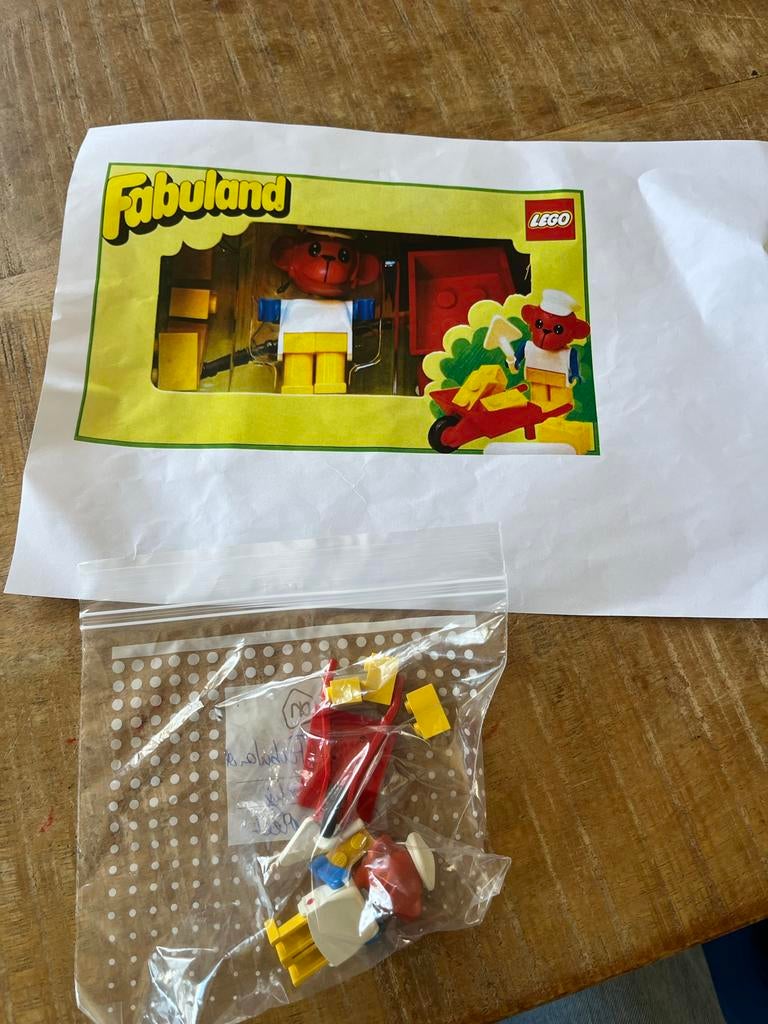 Lego Fabuland 3601 - Freddie Fox, Gebruikt, Overige thema's, Lego, Ophalen of Verzenden