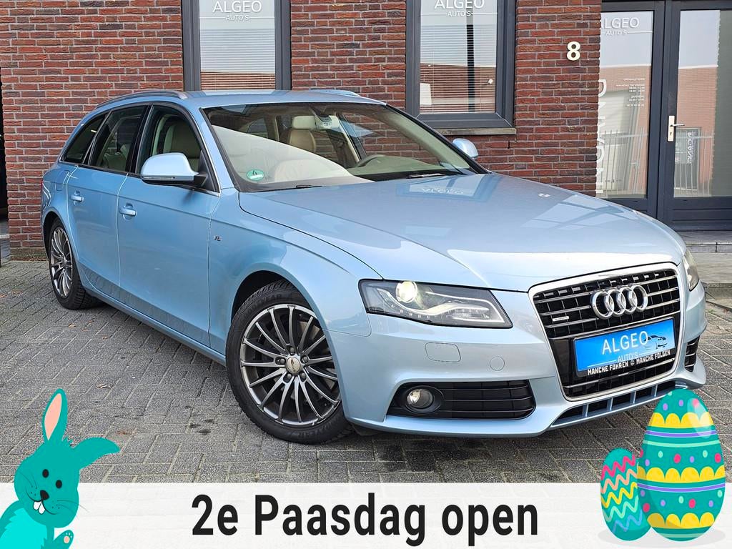 Audi A4 Avant 3.2 FSI quattro / 2e eigenaar/ B&O/ Leder, Auto's, Gebruikt, Beige, Blauw, A4