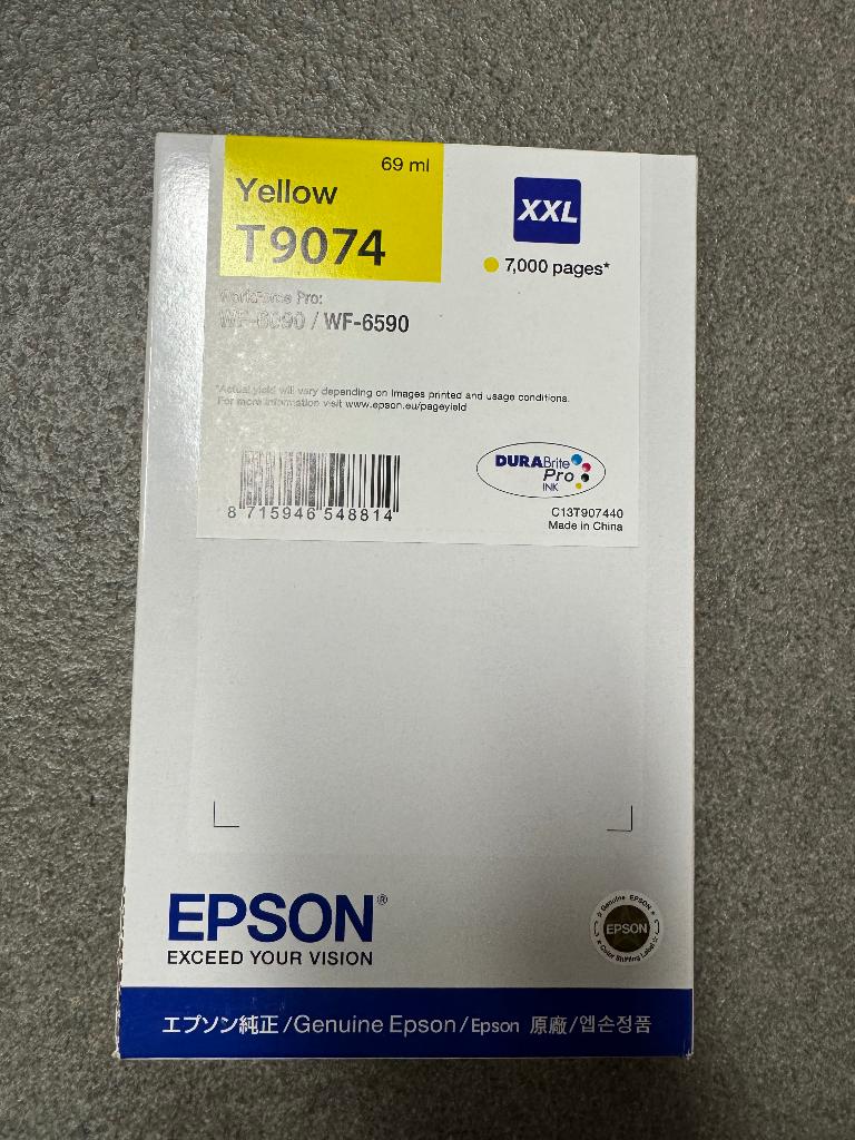Epson originele inktcartridge WF-6090 / WF-6095, Ophalen of Verzenden, Nieuw, Cartridge, EPSON