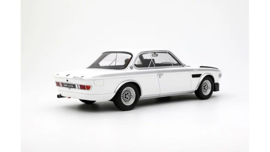 BMW 3,0 CSL Chamonix White 1972 - 1:18 - OttOmobile, OttOMobile, Rue de L' Ecusson 2, 56120 Josselin France, Nieuw, Ophalen of Verzenden