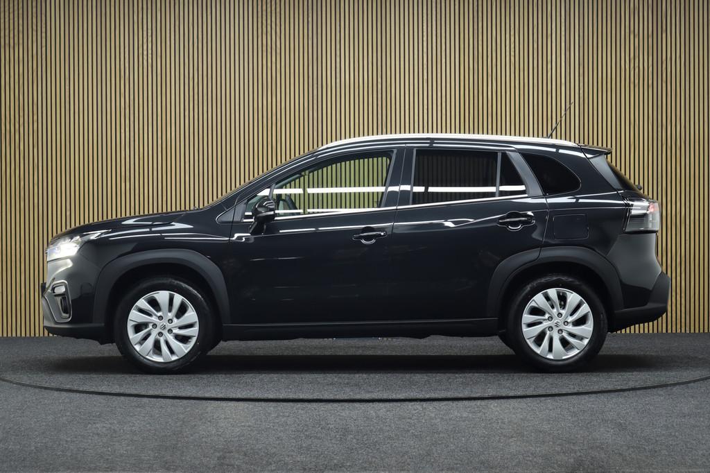 Suzuki S-Cross 1.4 Boosterjet Select Smart Hybrid | Facelift, Stof, Gebruikt, 4 cilinders, Zwart