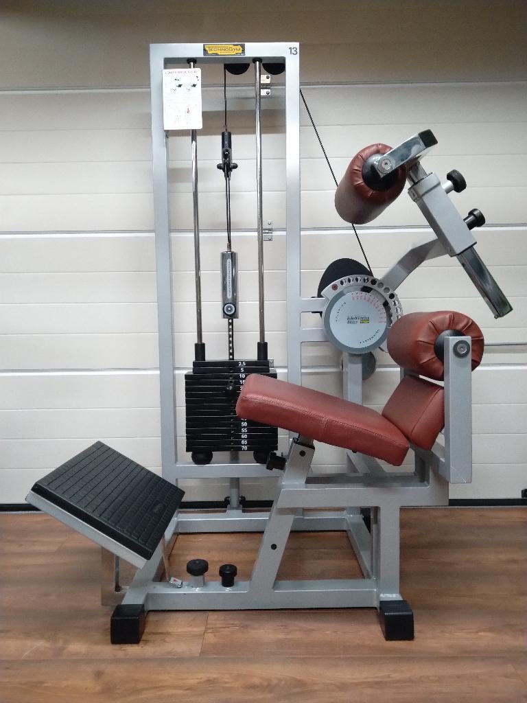 Technogym Isotonic Silver Line Lower Back, Ophalen of Verzenden, Zo goed als nieuw, Rug, Overige typen