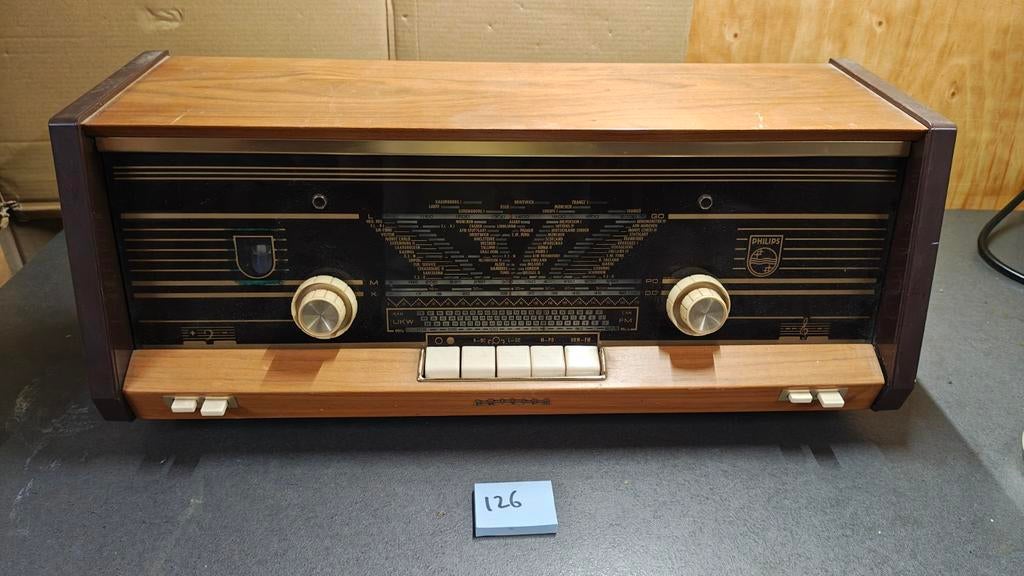 Philips B4X23A buizenradio, Ophalen of Verzenden