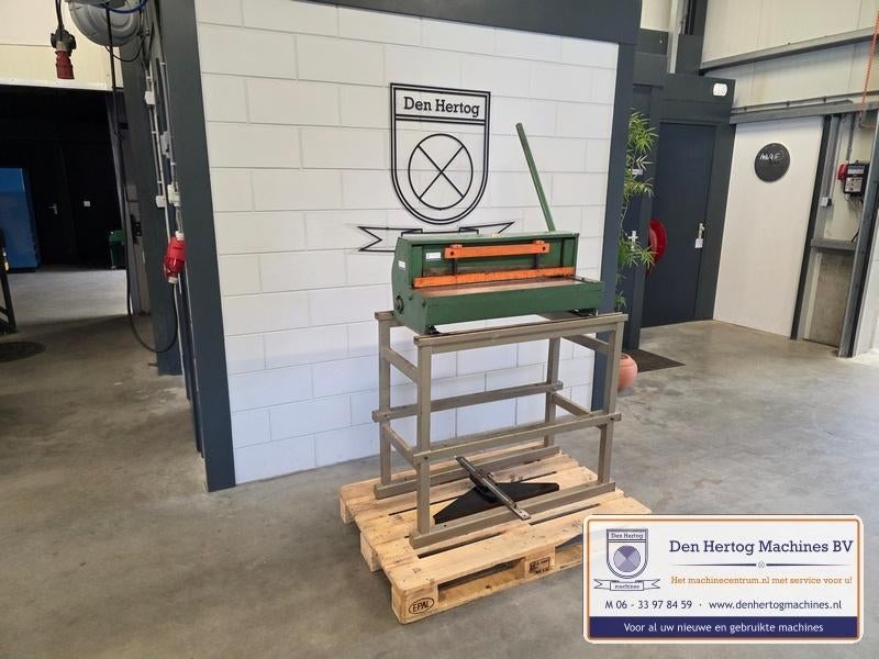 JORG guillotineschaar knipschaar compact 650x1,6mm knippen, Ophalen, Gebruikt