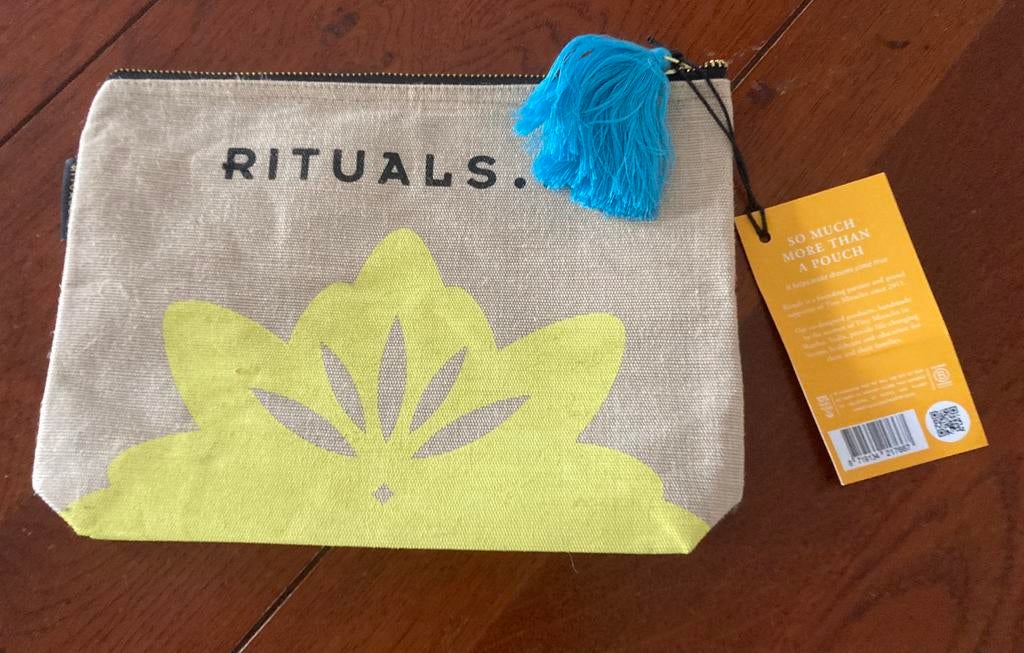 Rituals pouch Seshen toilettas limited edition, Ophalen of Verzenden, Nieuw, Dame