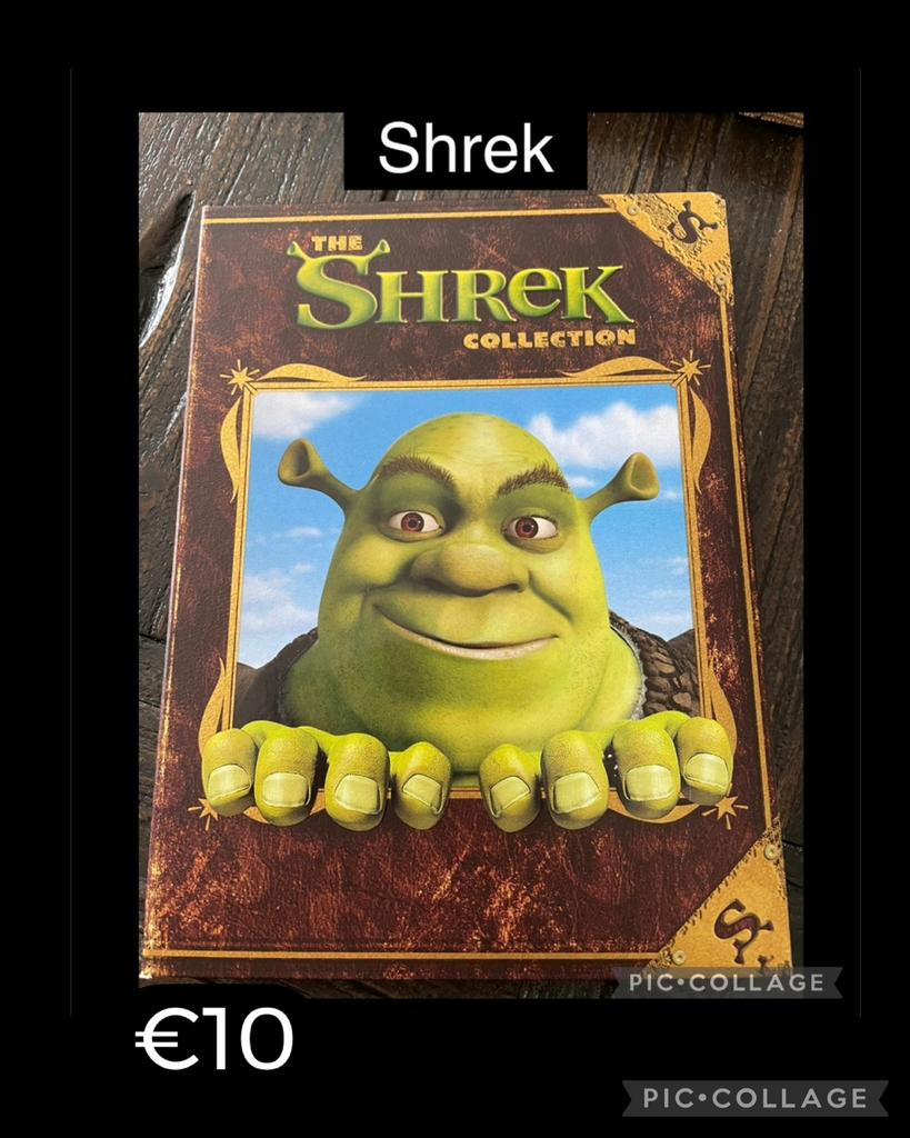 Shrek Collectie Boxset - Alle films, Gebruikt, Tekenfilm, Boxset, Ophalen of Verzenden