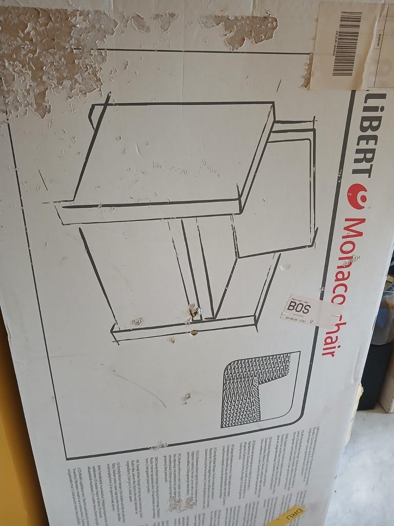 2 stuks Allibert Monaco tuinstoelen - Nieuw in doos, Ophalen of Verzenden, Nieuw, Kunststof